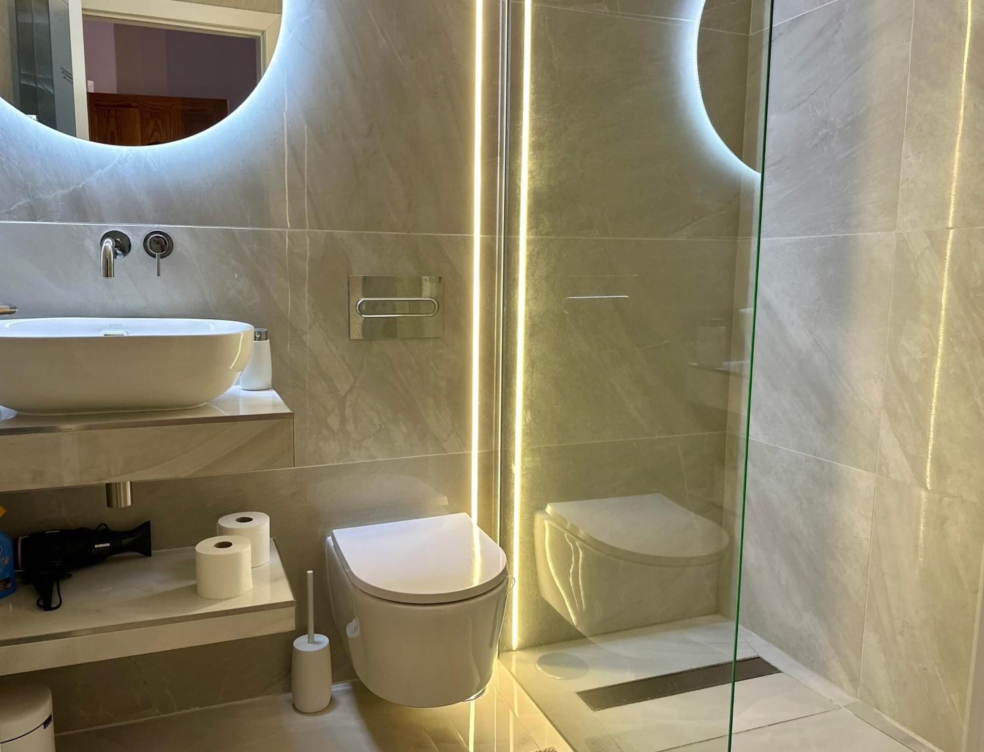 로스크리스티아노스 Luxury Diamond - Ocean View, Big Terraces, Air Con, Wifi 아파트 외부 사진
